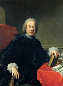 Porträt von Pietro Metastasio in einer Soutane