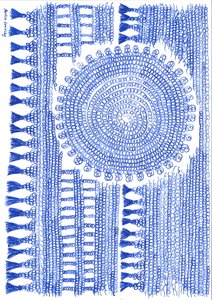 Häkeln Blaue Tinte von Martina Konitzky