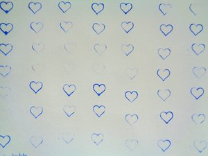 Herzen Stempel von Martina Konitzky