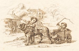 Illustration zu "Halvhundrede Fabler for Børn" von Hey von Martinus Rørbye