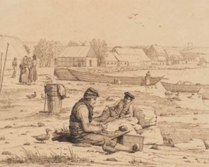 Strandstraße in Thisted. 1830