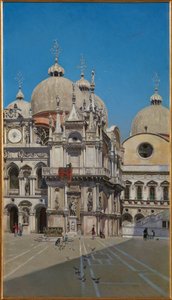 Hof des Dogenpalastes von Venedig von Martin Rico