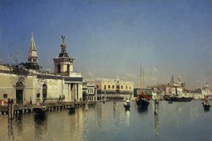 Ein Blick auf Venedig von Martín Rico y Ortega