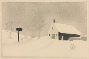 Schneesturm in Vermont