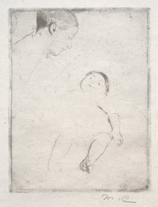 Bill auf dem Schoß seiner Mutter, ca. 1889