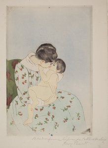 Mutterkuss von Mary Cassatt