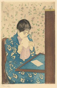 Der Brief, 1890-1891 von Mary Cassatt