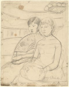 Die Loge [recto] von Mary Cassatt