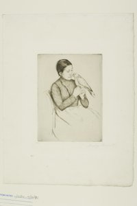 Der Papagei von Mary Cassatt