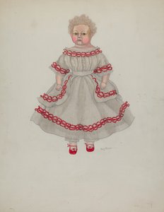 Wachspuppe von Mary E Humes