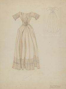 Hochzeitskleid, ca. 1937 von Mary E Humes