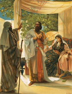 Elia tadelt Ahab