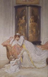 Mutter und Kind, ca. 1890