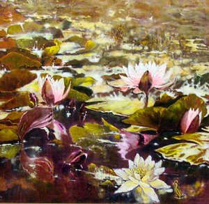 Lilien in den Melbourne-Gärten
