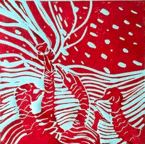 Rote Gänse von Mary Smith