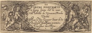 Les divers pourtraicts et figures I (Titelseite)