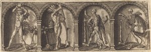 Die verschiedenen Porträts und Figuren VI von Master AD