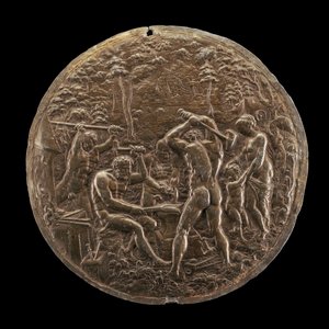 Die Schmiede des Vulkan, 1573 von Master AZ
