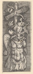 Trophäe, Mitte des 16. Jahrhunderts