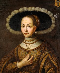 Porträt von Margareta Eriksdotter Vasa 1497-1536, Schwester von König Gustav I. von Schweden