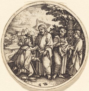 Christus tröstet den Zenturio von Master IB
