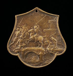 Horatius Cocles verteidigt die Brücke, zweite Hälfte des 15. Jahrhunderts