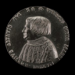 Václav Payer Wenceslaus Beyer, Staatsarzt von Böhmen [Vorderseite] von Master M.P.