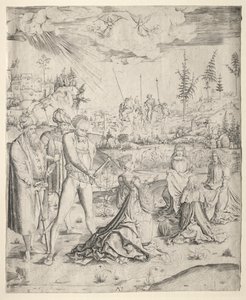 Das Martyrium der Heiligen Katharina von Master MZ