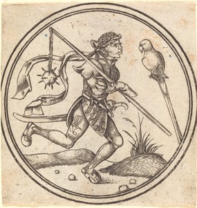 Der Papageienbube von Master PW of Cologne