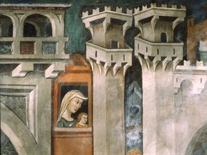 Einzug in Jerusalem von Master Trecentesco of Sacro Speco School