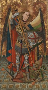 Sankt Michael, 1450-1500 von Master of Belmonte