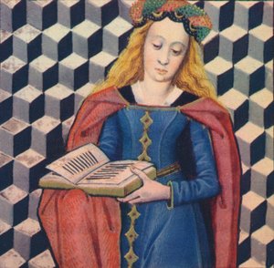 Gualdrade - Pucelle Florentine, 1403, 1939 von Master of Berry