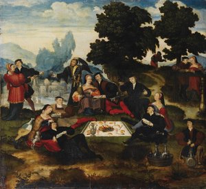 Das Frühstück im Grünen, ca. 1535-1540
