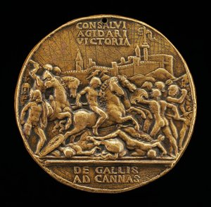 Die Schlacht von Cannae [Vorderseite], ca. 1503