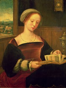 Maria Magdalena beim Lesen