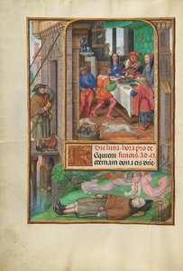 Das Fest des Reichen von Master of James IV of Scotland