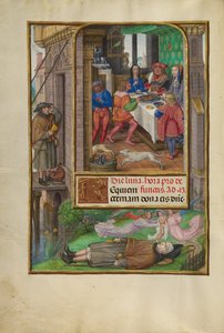 Das Fest des Reichen von Master of James IV of Scotland