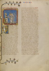 Esther vor König Ahasveros von Master of Jean de Mandeville