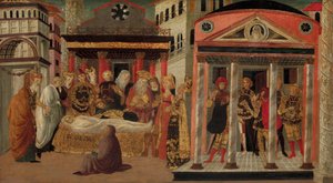 Das Begräbnis der Lucretia von Master of Marradi