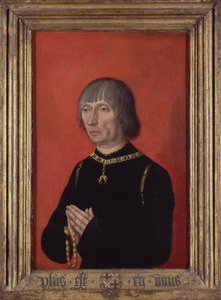 Porträt von Lodewijk van Gruuthuuse, ca. 1472-82