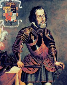 Hernando Cortes (1485-1547) (Kopie eines Originals)