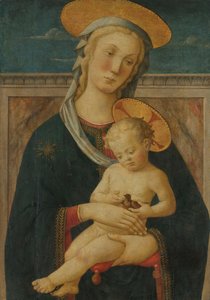 Maria mit Kind von Master of San Miniato
