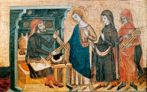 Altarbild der Heiligen Johannes, Meister von Santa Coloma de Queralt, ca. 1356