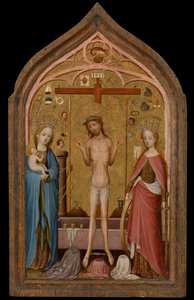 Der Schmerzensmann mit Madonna und der Heiligen Katharina von Alexandria