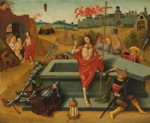 Auferstehung Christi, ca. 1485-1500 von Master of the Amsterdam Death of the Virgin