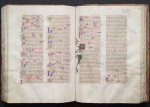 Das Gotha Missale: Fol. 106v, Text