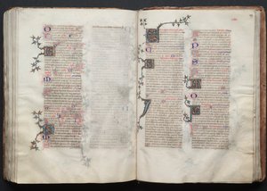 Das Gotha Missale: Fol. 129r, Text, ca. 1375