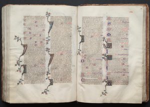 Das Gotha Missale: Fol. 130r, Text, ca. 1375