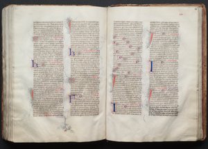 Das Gotha Missale: Fol. 130v, Text, ca. 1375