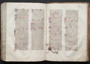 Das Gotha Missale: Fol. 142v, Text, ca. 1375